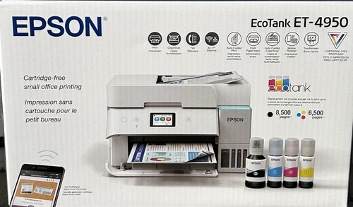 Epson ecotank 4950 white - epson,
